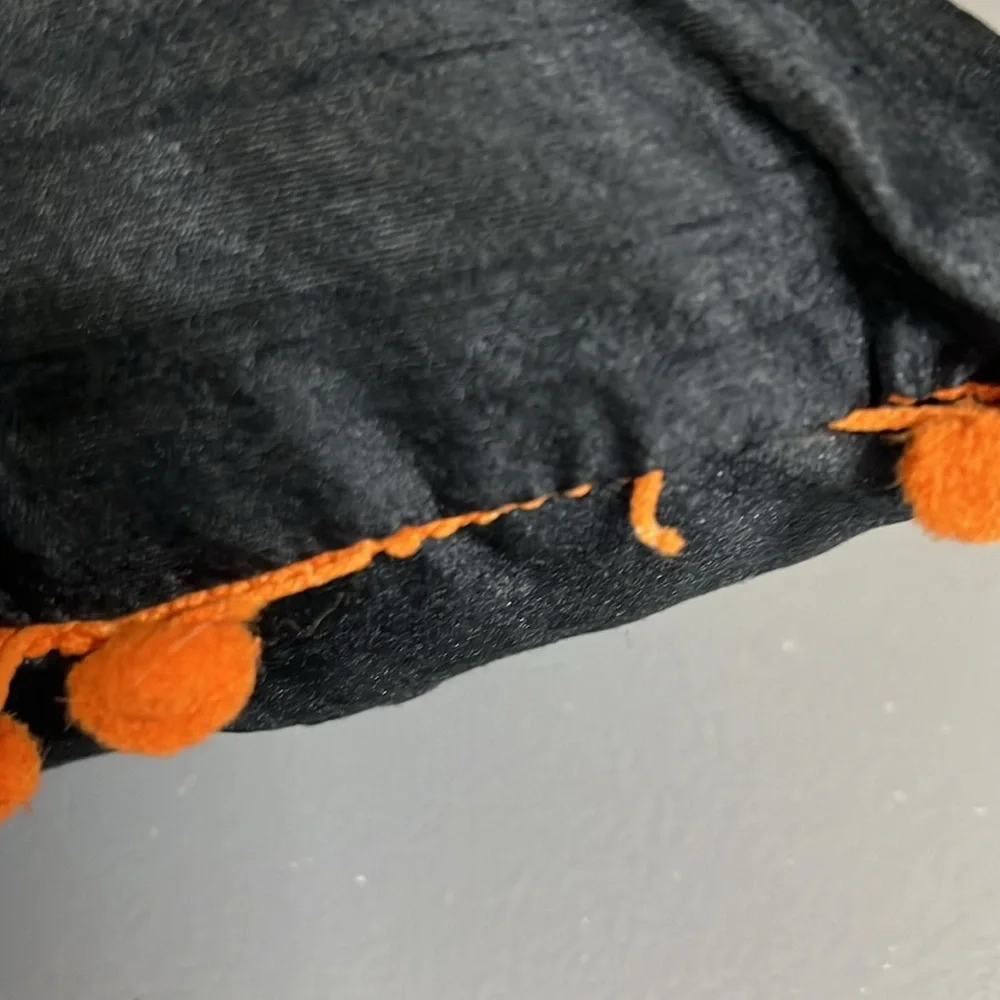 Halloween Pillow Oblong - lots of beading